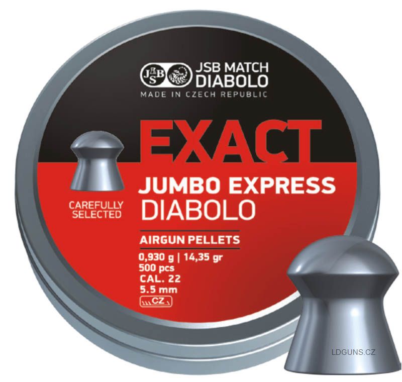 JSB Exact Jumbo Express 250ks cal. 5,52mm
